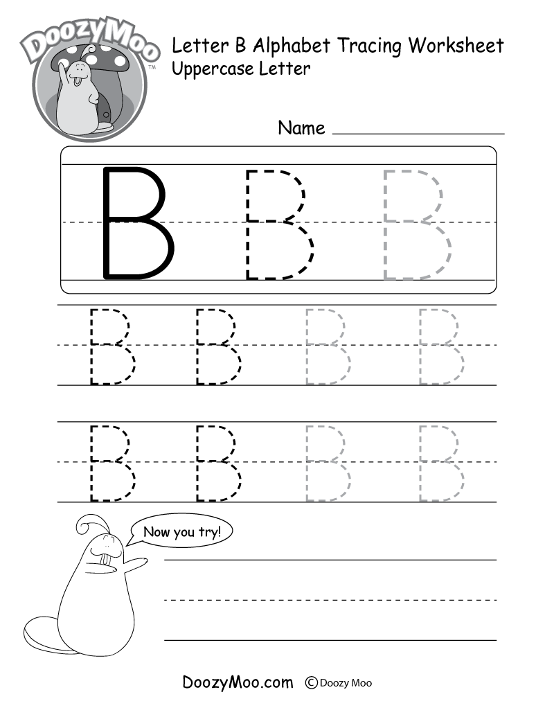 Printable Letter Tracing Worksheets Pdf Free Download
