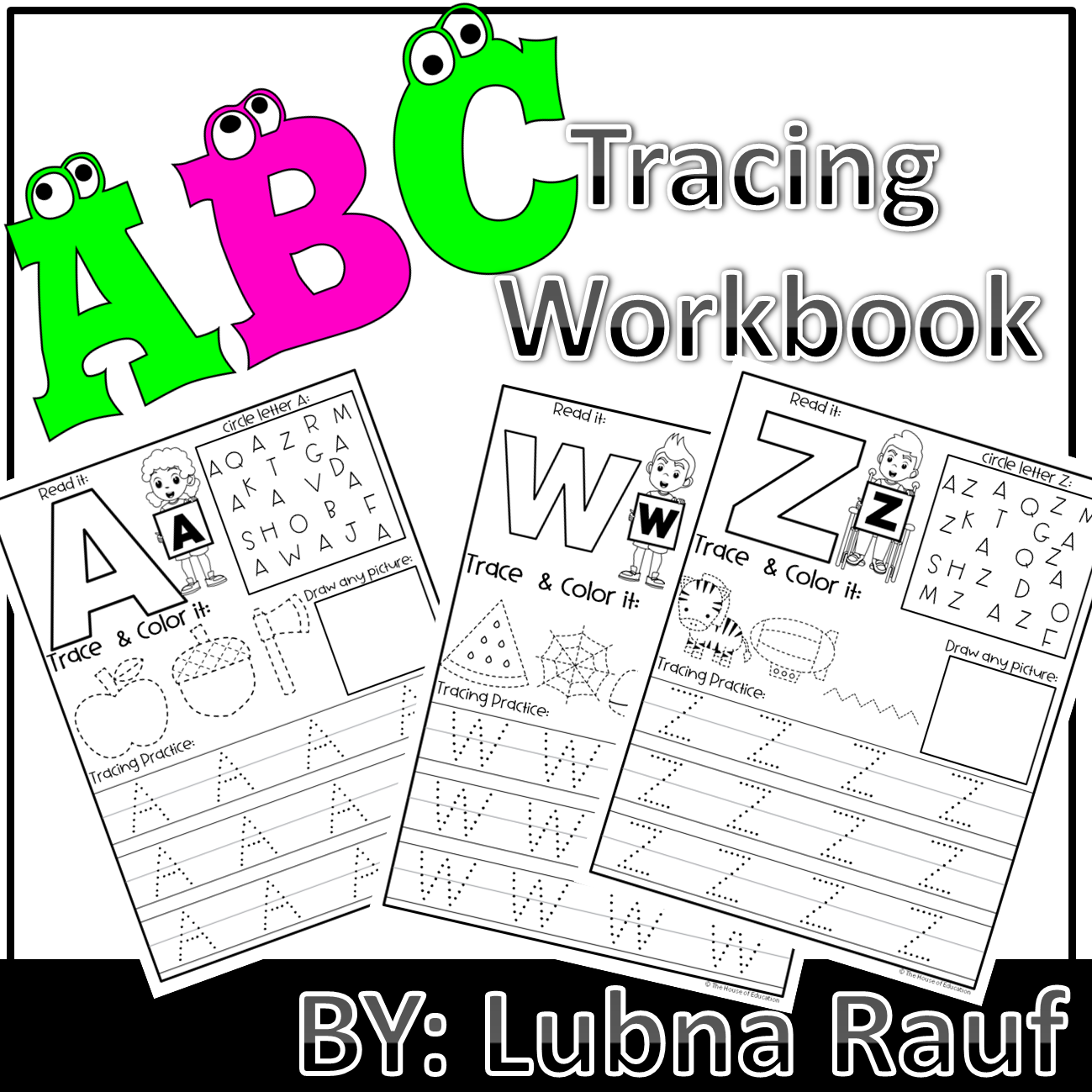 Uppercase Letters Tracing Worksheets workbook Made By Teachers