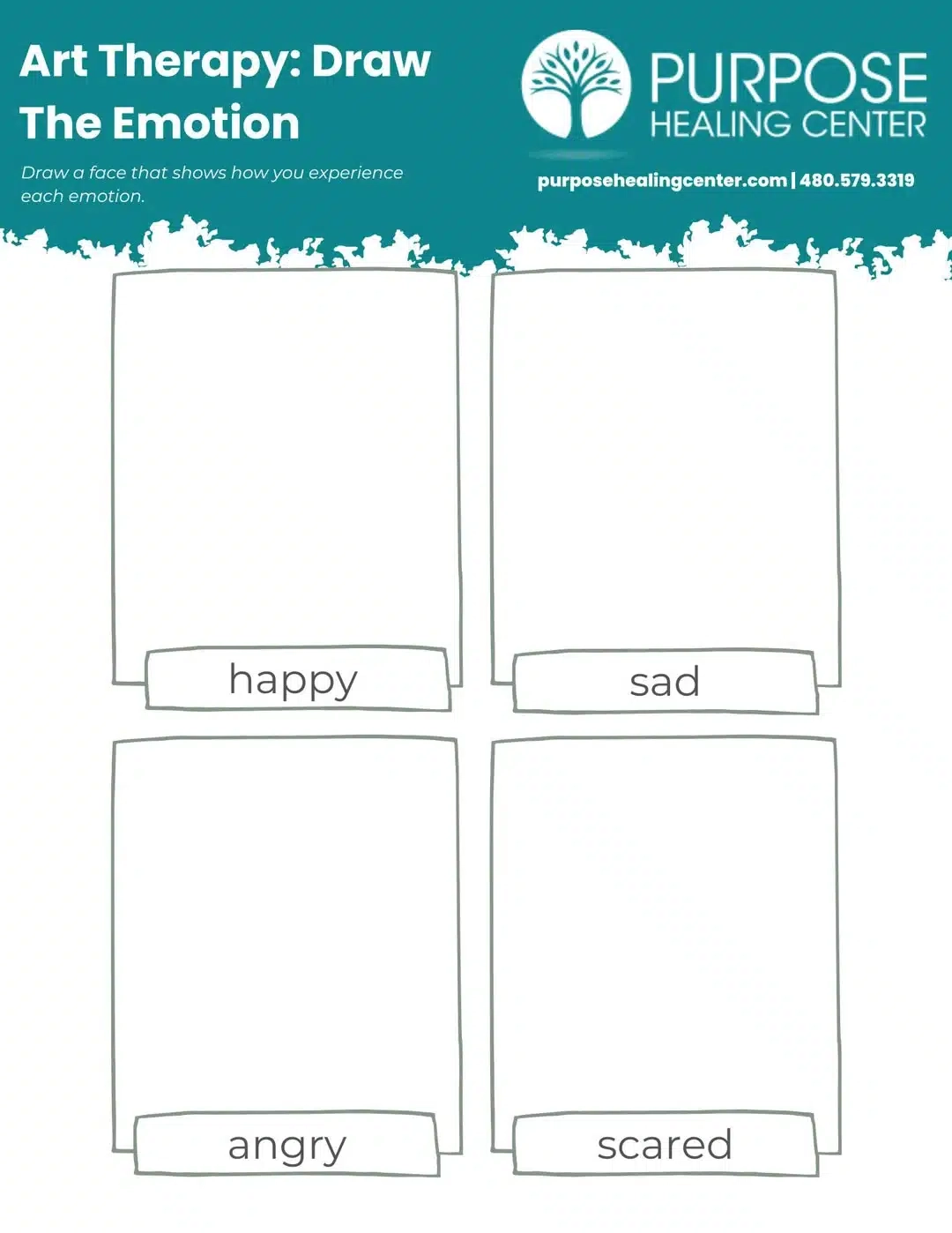 Using Art Therapy Worksheets In Rehab Purpose Healing