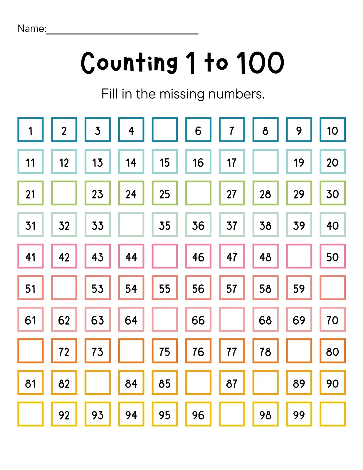 free 1st grade math worksheet templates to customize canva