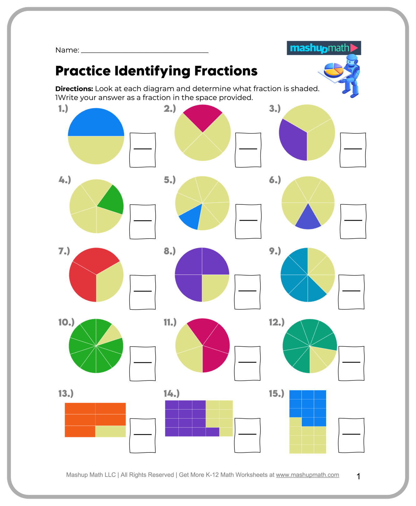 free 4th grade math worksheets printable mashup math