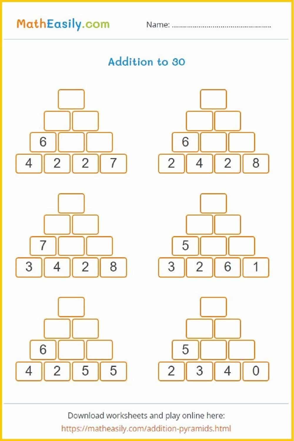 math worksheets pdf free download