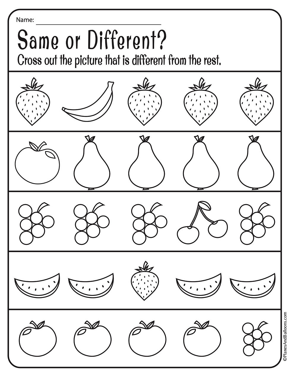 Prek Worksheets Printables