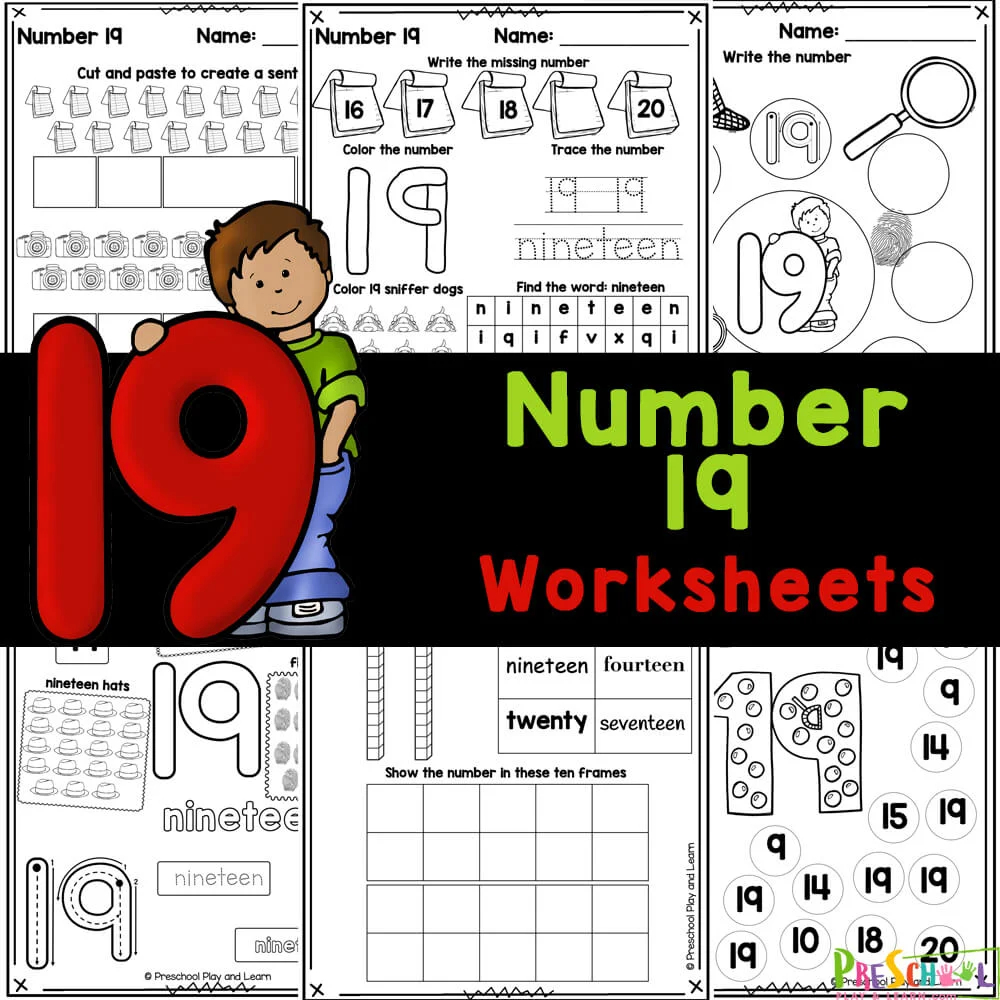 tons of free printable preschool worksheets
